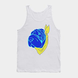 Stitch the Blue Shar Pei Shirt #4 Tank Top